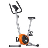 Cumpara ieftin Bicicleta mecanica HMS ONE RW3011 Argintiu/Portocaliu FitLine Training