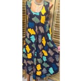 Rochie Vascoza fără m&acirc;neci cod 0018Marimea