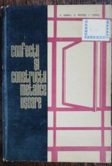 CONFECTII SI CONSTRUCTII METALICE USOARE - V.BARBU / C.PESTESI / I .CHIVU