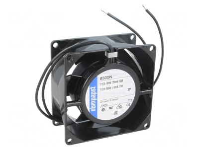 Ventilator AC Axial 115V 80x80x38mm 61m3/h 34dBA 60Hz foto