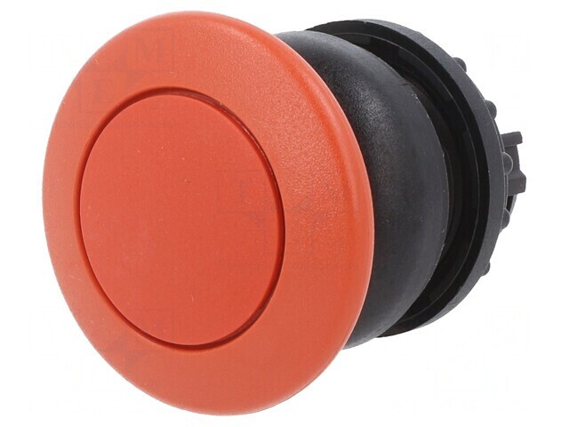 Comutator acţionat prin apăsare 22mm roşu