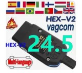 Tester Diagnoza Auto VCDS VAG COM 24.5 HEX CAN V2 lb ROMANA PT VW SKODA AUDI SEAT PRODUS NOU