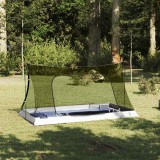 vidaXL Cort interior Negru 220 x 128 x 110 cm Plasă