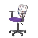 Scaun birou copii HM Spiker, mov