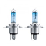 Cumpara ieftin Pachet 2 Becuri Far H4 60 55W 12V White Vision Ultra Philips (Blister)
