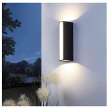 Aplica LED Exterior Berfin, 7W, 3000K, Negru, Metal ModernLight Concept