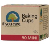 Hartie de copt briose nealbita, fara clor, compostabila, 90 buc., MINI, If You Care