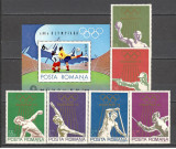 Romania.1972 Olimpiada de vara MUNCHEN CR.259, Nestampilat