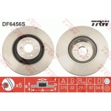 Set discuri frana Mercedes Gl-Class (X164), M-Class (W164), R-Class (W251, punte fata, 375x32, ventilat, TRW