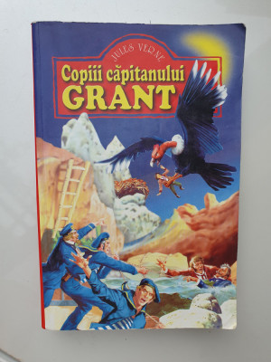 Jules Verne - Copiii capitanului Grant - 496 pag, stare buna foto