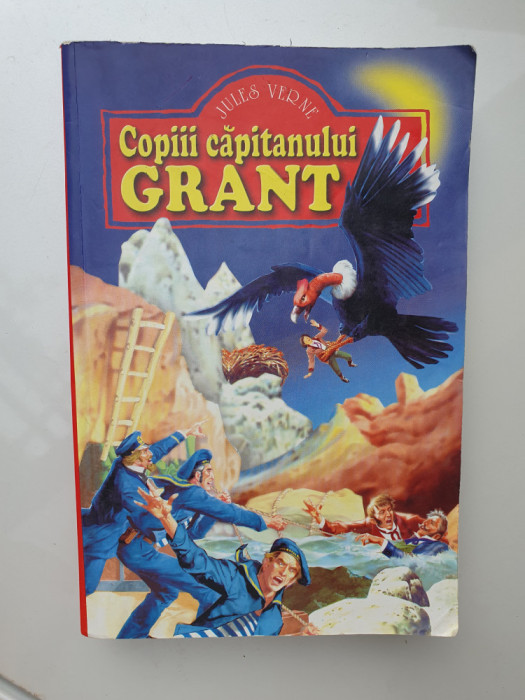 Jules Verne - Copiii capitanului Grant - 496 pag, stare buna