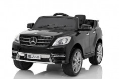 Masinuta electrica pentru copii Mercedes ML350 2x25W 12V #Negru foto