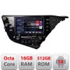 Navigatie Toyota Camry 2017-2021 V2 Android radio gps internet 8 core QLED 2K 16+512 360 Edotec CarStore Technology