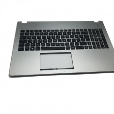 Carcasa superioara cu tastatura iluminata palmrest laptop, Asus, R501, R501V, R501VB, R501VJ, R501VZ, R501VM, TR