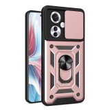 Husa Oppo Reno11 F protectie camera Techsuit CamShield Series, roz
