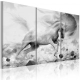 Cumpara ieftin Tablou - A unicorn on the edge of the world 60x40 cm