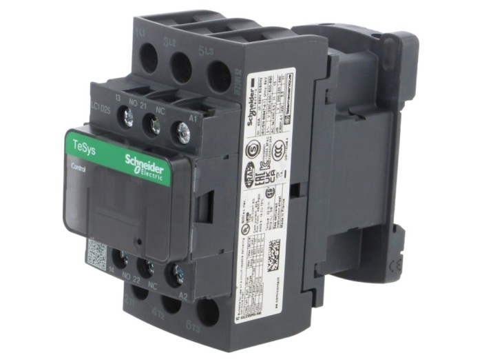 Contactor 3P 48VDC 25A LC1D25ED