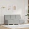 Unitate Sofa Modulară Fără Brațe 3 pcs Gri de nor