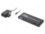 Splitter HDMI 1.4 HDCP Negru
