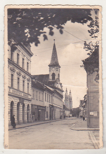 bnk cp Sibiu - Strada Mitropoliei - uzata 1942 - decupata