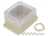 Carcasă Universală 80x85x55mm cu Lame de Fixare