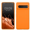 Husa kwmobile pentru Google Pixel 7, Silicon, Portocaliu, 59451.150, Carcasa