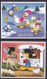 Ghana 1998 Disney MI 2685-2696 ( 2 klb) + 4 bl. 341-344 MNH