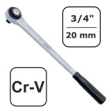 Cheie Clichet Profesională 3/4 - Crichet 72 Dinți, 550mm