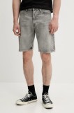 G-Star pantaloni scurți din bumbac culoarea gri, D24411-D933