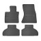 Covorase auto cauciuc BMW X5 (F15, F85) (2013 -&gt;) MAMMOOTH MMT A040 546856