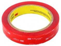 Bandă de Fixare Acrilică Transparentă 19mm x 5,5m 3M