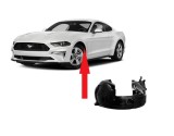 Carenaj roata Ford Mustang, 05.2018-, Motor Ecoboost, punte Fata, partea Stanga, polipropilena; cu burete insonorizant, Aftermarket, Rapid