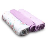 BabyOno Natural Bamboo Diapers Violet scutece textile 70x70 cm 3 buc