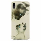 Husa silicon pentru Apple Iphone XR, Little Cat