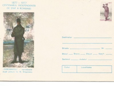 (B) plic -(cod 0028/77)-CENTENARUL INDEPENDENTEI DE STAT A ROMANIEI foto