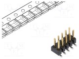 Conector şiruri pini tată 10 PIN 2,54mm aurit SMT SAMTEC