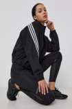 Cumpara ieftin Adidas Performance Geacă femei, culoarea negru, de tranzitie
