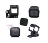 Set 5 accesorii pt Gopro Session 4 5 , 2xCarcasa de prindere ,Husa ,Folie ,Capac