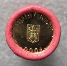 Romania fisic complet (50 bucati) 1 ban 2024 UNC **