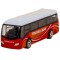 Vehicul Jucărie, Model Autobuz Turistic, 1:64, Culoare Roșu, Material Metal