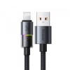 Cablu Date si Incarcare USB-A - Lightning McDodo CA-8170 Colorful, 18W, 1.2m, Negru, Apple