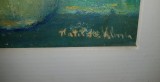 Matilda Ulmu - VAS CU FLORIN - Ulei/Carton 35x25cm - Semnat - Album Arta