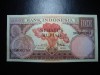 INDONEZIA 100 RUPII 1959 SUPERBA