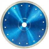 Disc diamantat, ceramica, taiere umeda, 230 mm/24.5 mm, Dedra