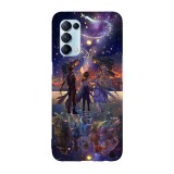 Husa compatibila cu Oppo A15s model Genshin Impact video game, Silicon, TPU, Viceversa, Transparent, Carcasa
