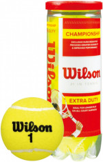 Set 3 Mingi de Tenis de camp Wilson Championship Extra, Galben foto