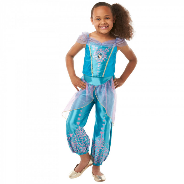 Costum Printesa Jasmine pentru fete 9-10 ani 140 cm