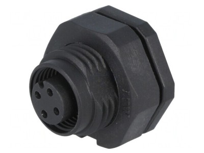 Soclu M12 4-PIN Mamă IP68 DeviceNet/CANopen foto