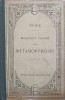 Morceaux Choisis des Metamorphoses, Ovide - Text Latin, 1922, Hachette, Carte Veche, Franceza, Hardcover