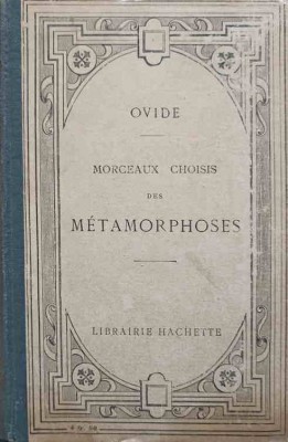 MORCEAUX CHOISIS DES METAMORPHOSES. TEXTE LATIN-OVIDE-245419 foto